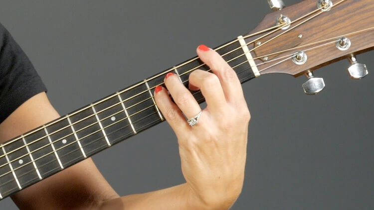 how to play an f major chord on guitar