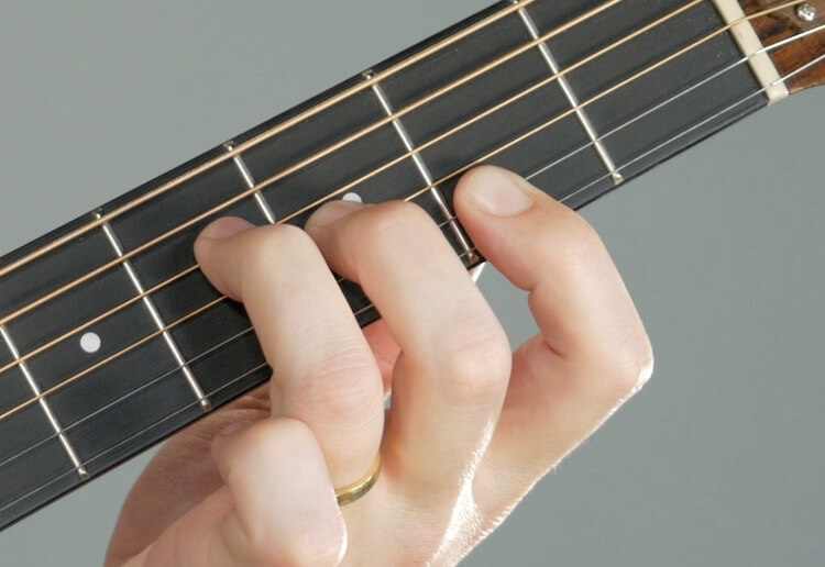f chord on guitar finger position