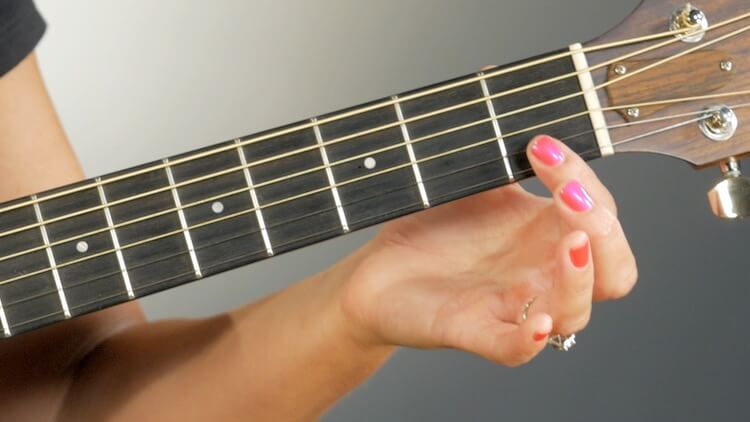 f chord on guitar finger position